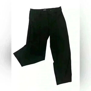 EXPRESS CROPPED STRAIGHT HIGH RISE PANTS